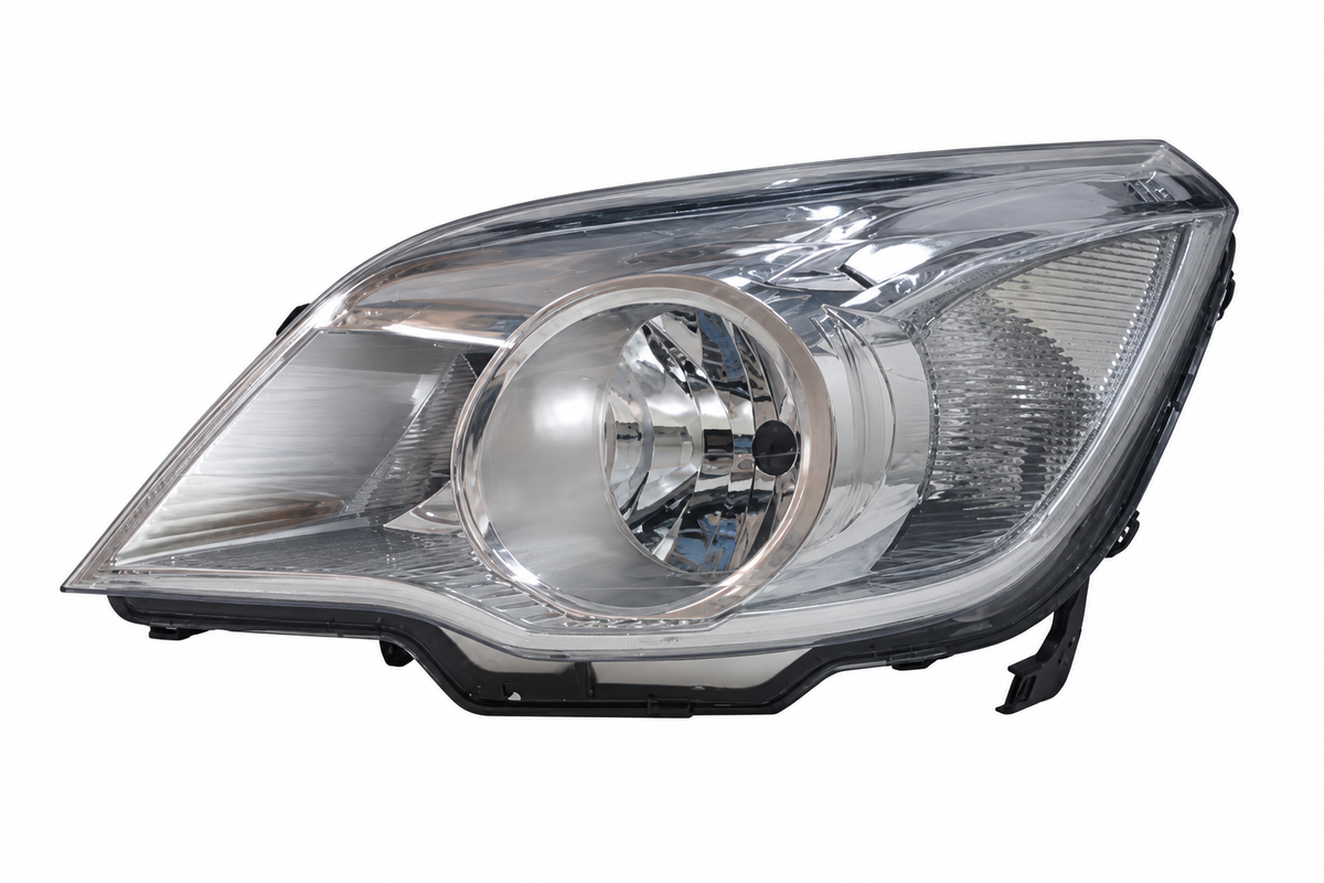 Left-hand Chevrolet Utility headlamp visual