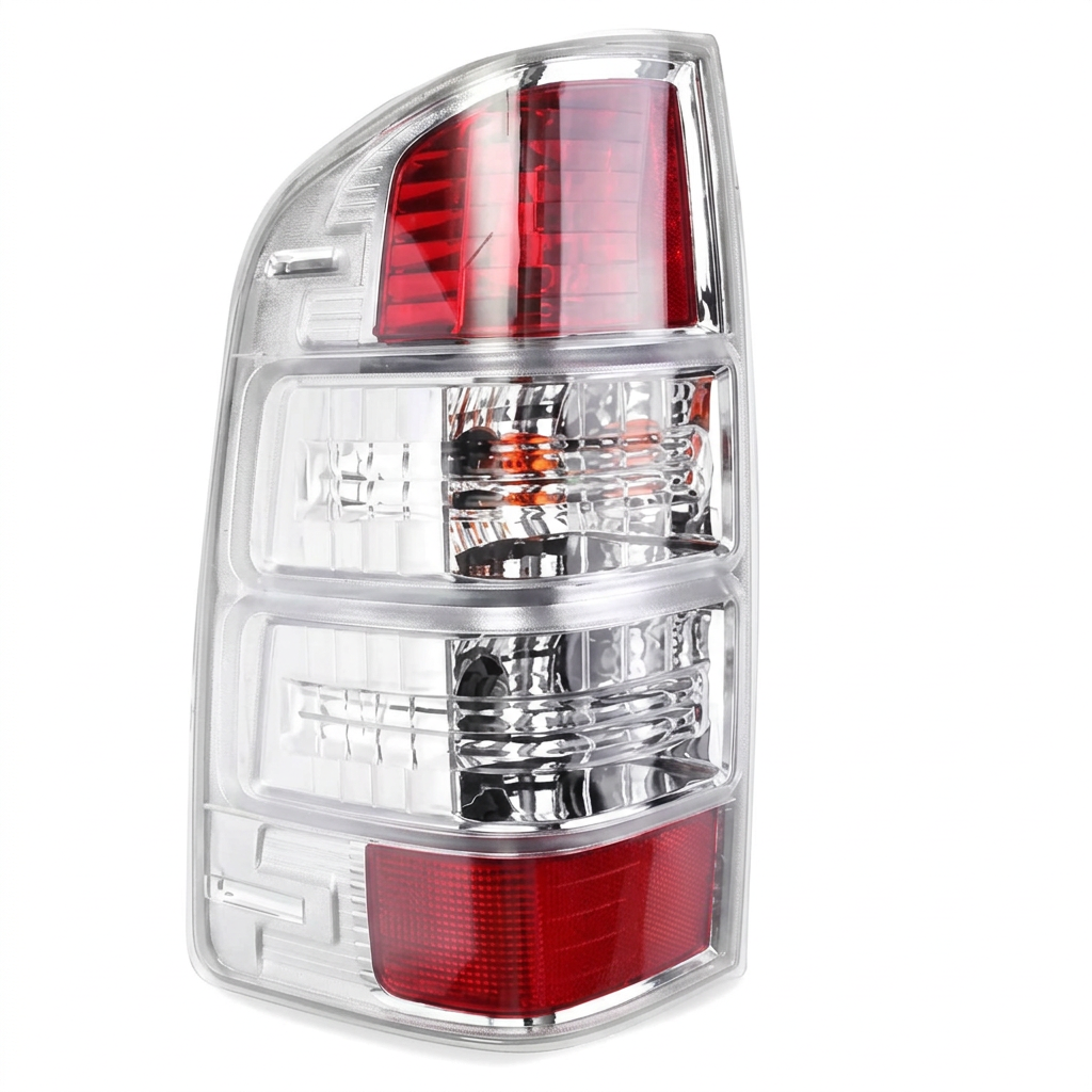 Left tail lamp on a white background