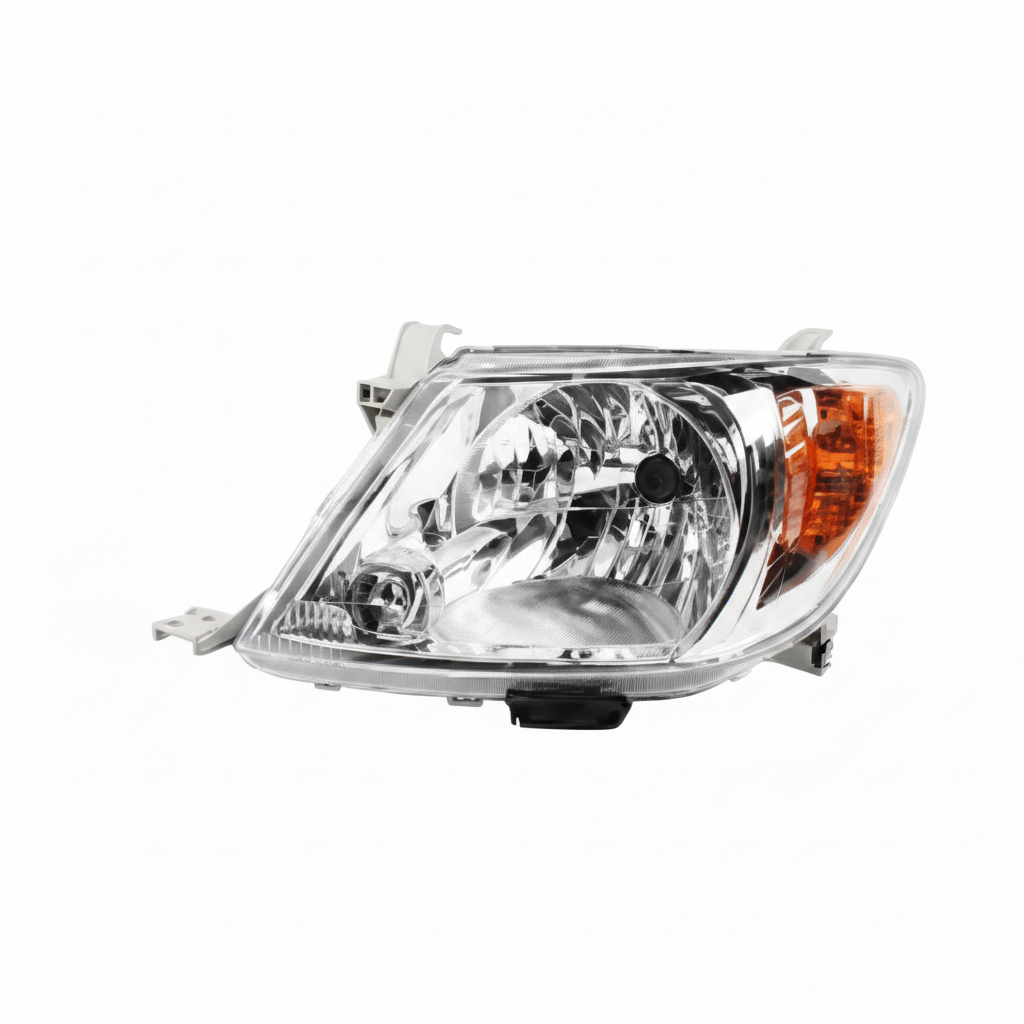 Mirrored headlight (right side)