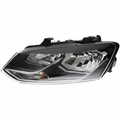 Mirrored left-hand Polo head lamp
