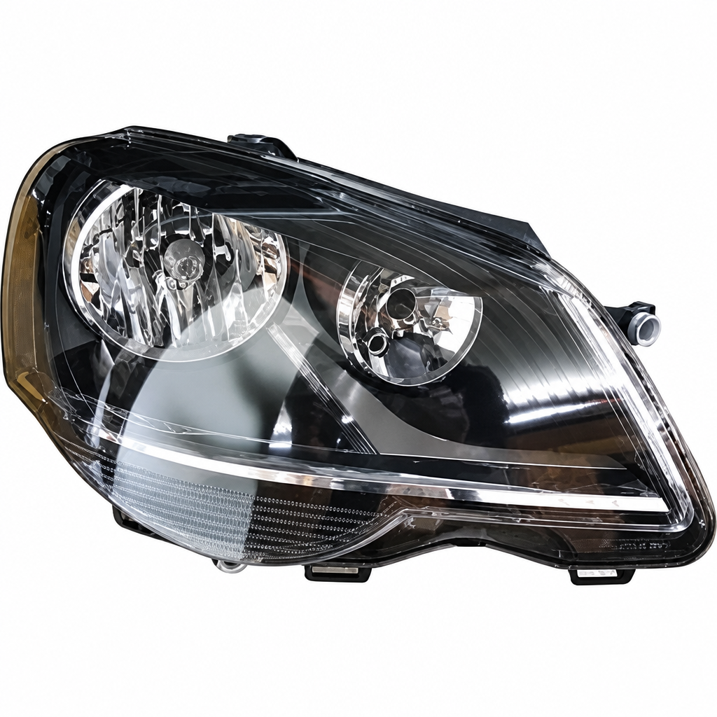 Mirrored right-hand Polo Vivo head lamp