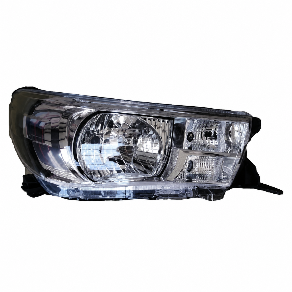Right-hand Hilux headlamp