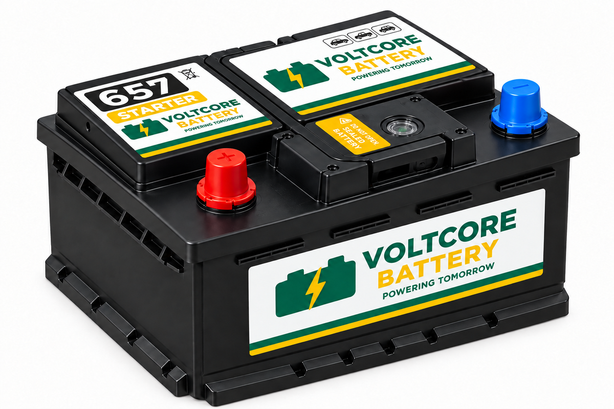 Voltcore Battery 657 - Swapped Terminals